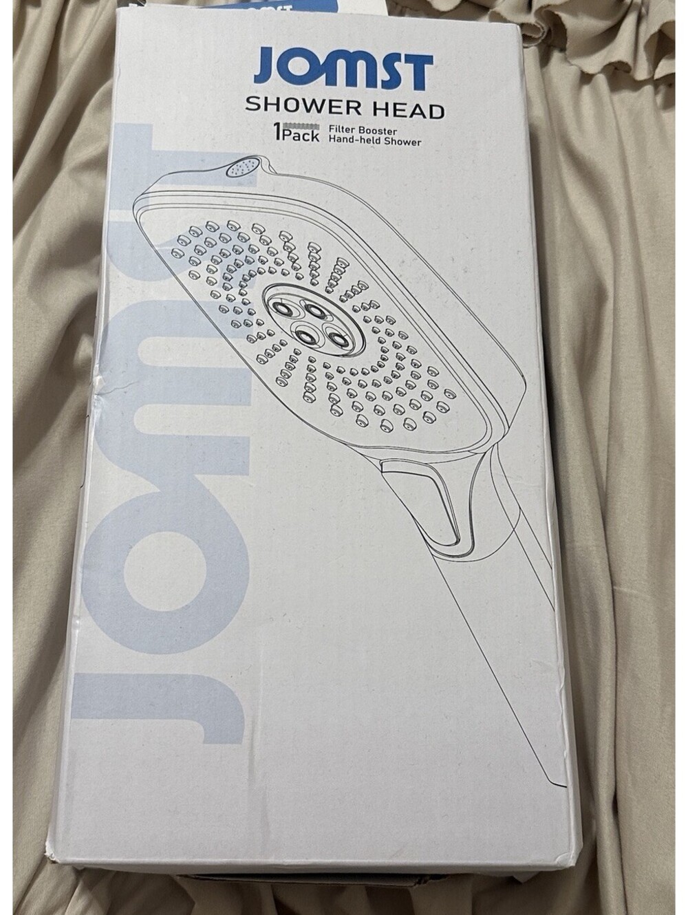JOMST Handheld Shower Head SP05 Filter Booster High Pressure 4 Modes – New